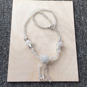 Beautiful crystal necklace.
